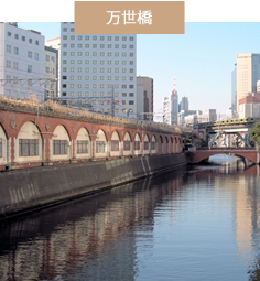 東京　秋葉原　万世橋の景色