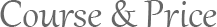 Course&Price