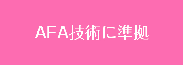 人気資格の日本エステティック業協会（AEA）に準拠したレッスン