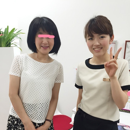 お客様の声☆フェイシャルでいただきました！ありがとうございます！