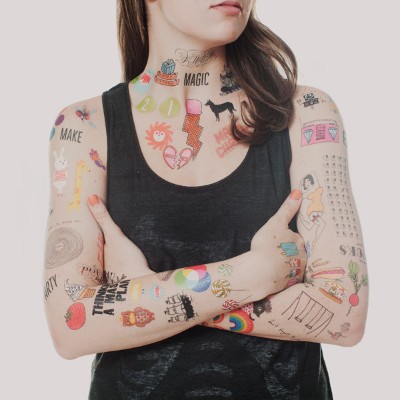 画像引用：【TATTLY / タトリー】超POPでカワイイ今までなかったタトゥーシールが登場！！