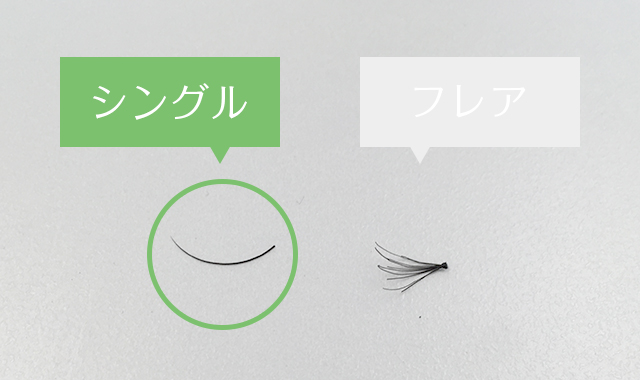 シングルエクステンションの基本。シングルエクステについて