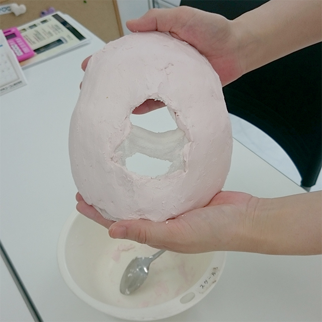 固まった石膏