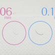 0.06mmと0.12mmのマツエクの違い